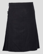 Buy Clan Plain Black Tartan kilt