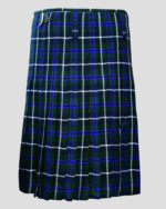 Blue Douglas Tartan Kilt back side