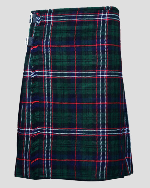 Scottish National Tartan Kilt fornt - buy online tartan kilts for men's