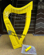 12 String Yellow Lyre Harp