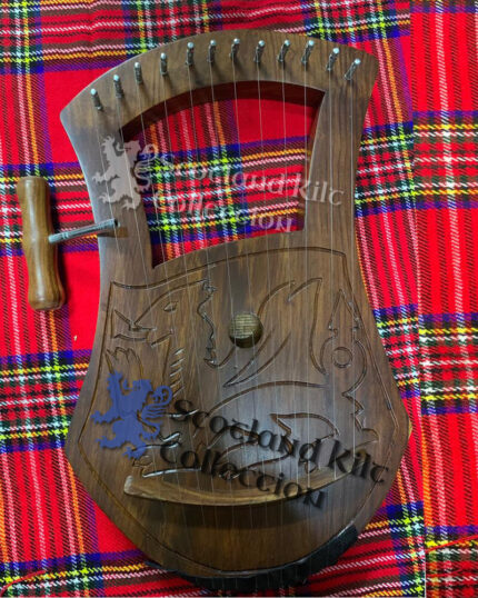 12 Strings Dragon Lyre Harp - For Sale