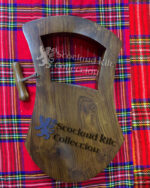 12 Strings Dragon Lyre Harp back side