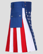 American Flag Utility Kilt left side