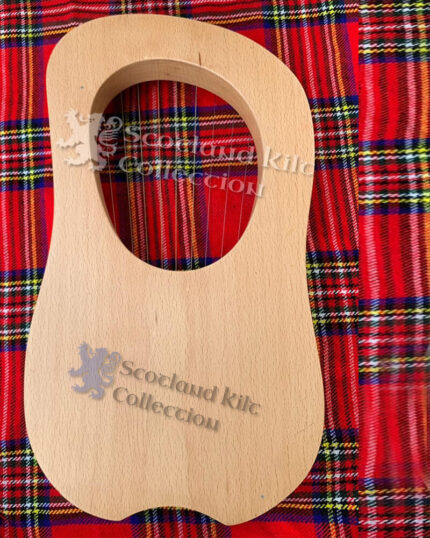 Black Base Lyre Harp back side