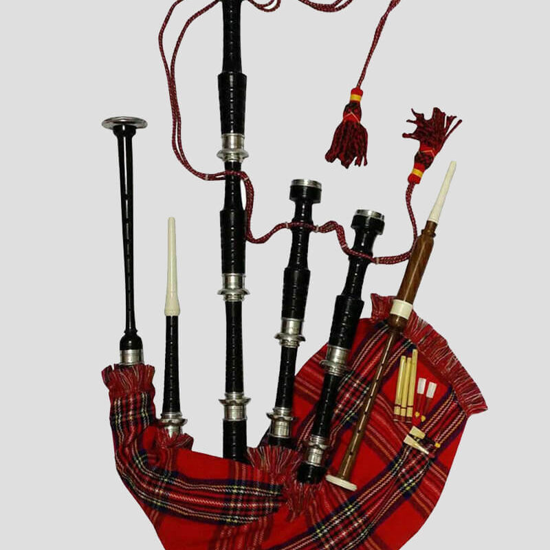 Mini Miniature Bagpipe, Rosewood Bagpipe For Beginners (Mackenzie