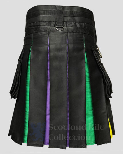 Black Rainbow Hybird kilt back side