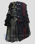 GOTHIC CAMOUFLAGE UTILITY KILT RIGHT SIDE