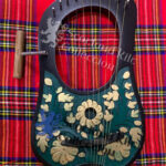 Golden Leaves Lyre Harps