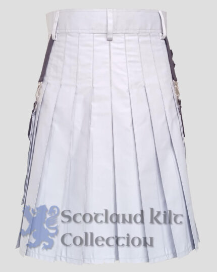 Hybrid Kilt Black and Grey back side