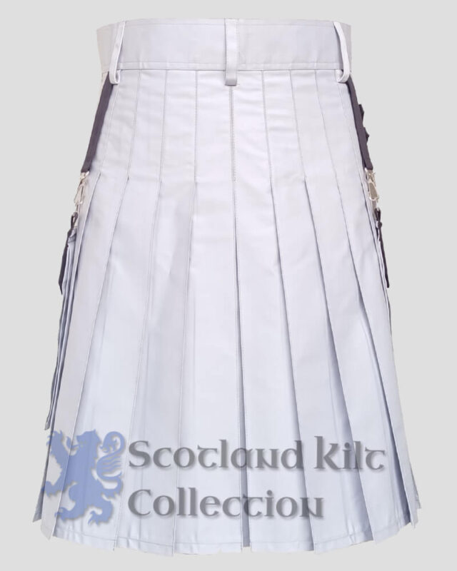 Hybrid Kilt Black and Grey back side