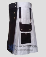 Hybrid Kilt Black and Grey left side