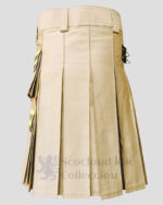 Khaki Firefighter Kilt for Mens - Image 2