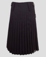 Leather Apron Wool Kilt back side