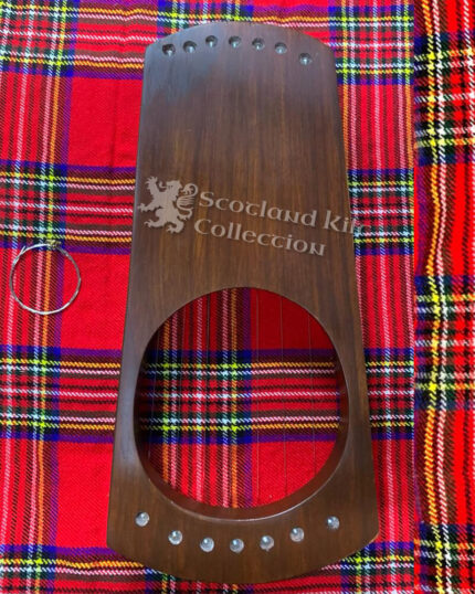 New Pantatonic Lyre Harp back side