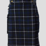 Official Douglas Tartan Utility Kilt fornt side - tartan utility kilts for men