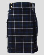 Official Douglas Tartan Utility Kilt fornt side - tartan utility kilts for men