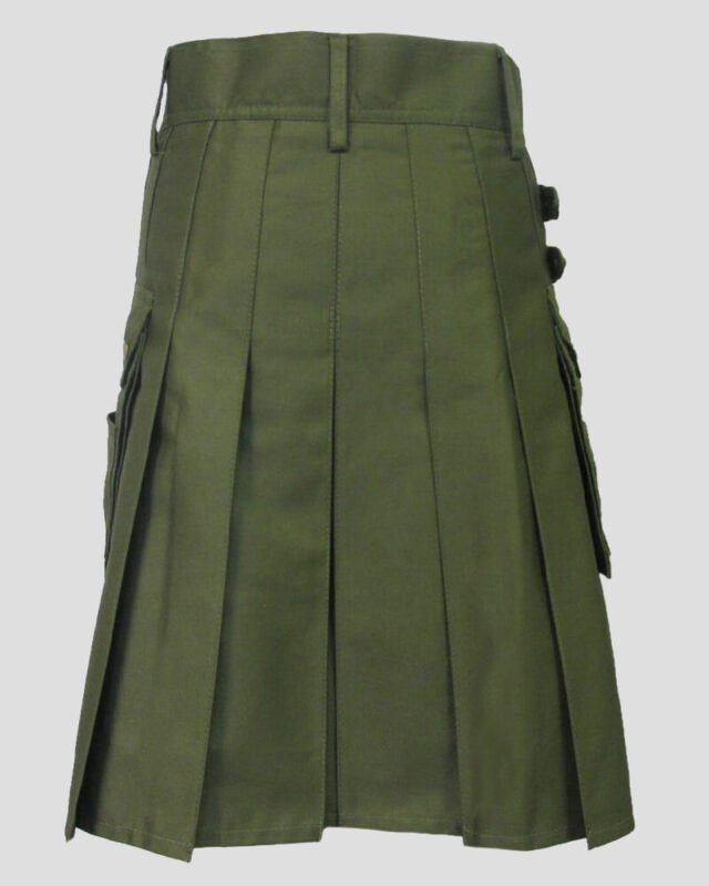 Grey And Sage Green Kilt
