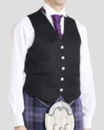 Prince Charlie jacket with Five Button Vest side