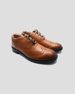 Scottish Brown Highland Ghillie Brogues Kilt Shoes (5)