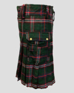 Scottish National Tartan Utility Kilt side pocket