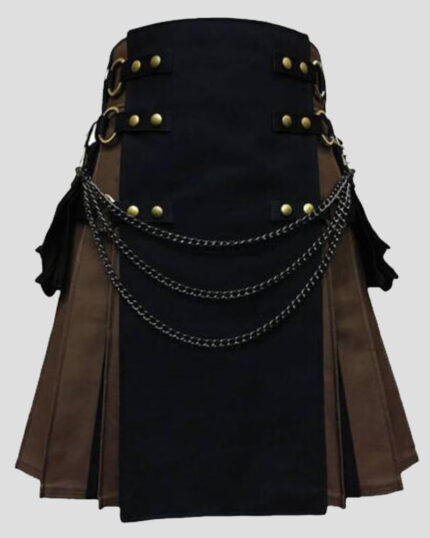 Tactical kilt - Tactical Hybrid Kilt Black And Brown