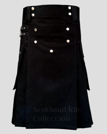 Mens Black kilt| Best Utility Kilt For Sale 2023