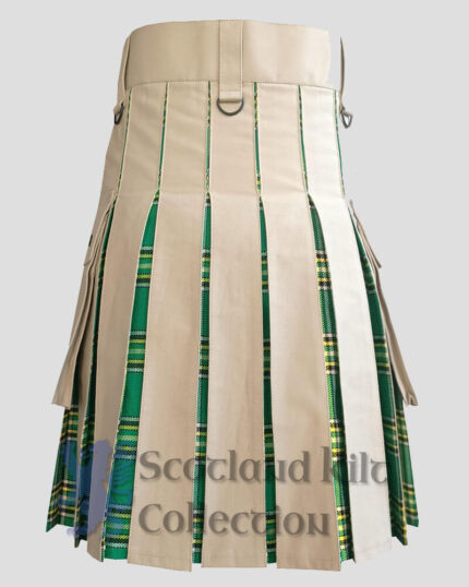 Box Pleat Hybrid Kilt back side