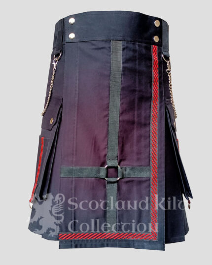 Gothic Kilt front side - Custom Gothic Kilts for Men's | buy online Gothic Kilts for sale
