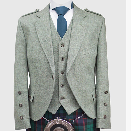 Jacket and Waistcoat - Scotland kilt collection
