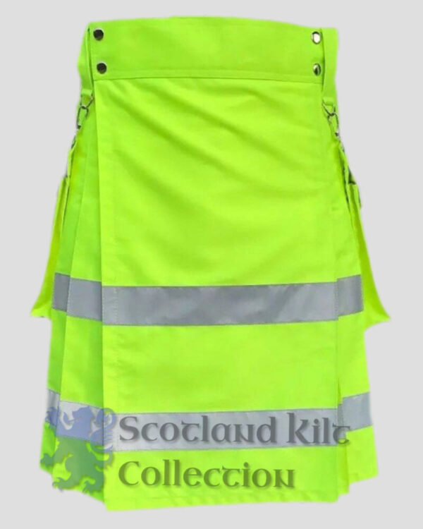 Blaklader Hi vis Kilt - Neon Green Safety Kilt