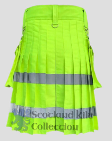 Blaklader Hi vis Kilt - Neon Green Safety Kilt