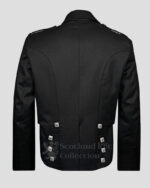 Prince Charlie Jacket & Vest Black back side