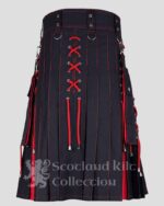 Modern Two Tone Cotton Hybrid Utility Kilt - Wedding Kilt