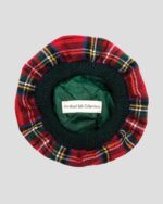 Tam O Shanter Tartan Hat back side | Scottish hats for sale 2022