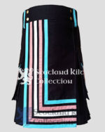 Trans Pride Kilt front side