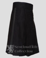 kilt Tuxedo - Custom Tuxedo Surge Wool Kilt | right side