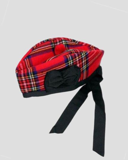 Royal Stewart Glengarry Hat front