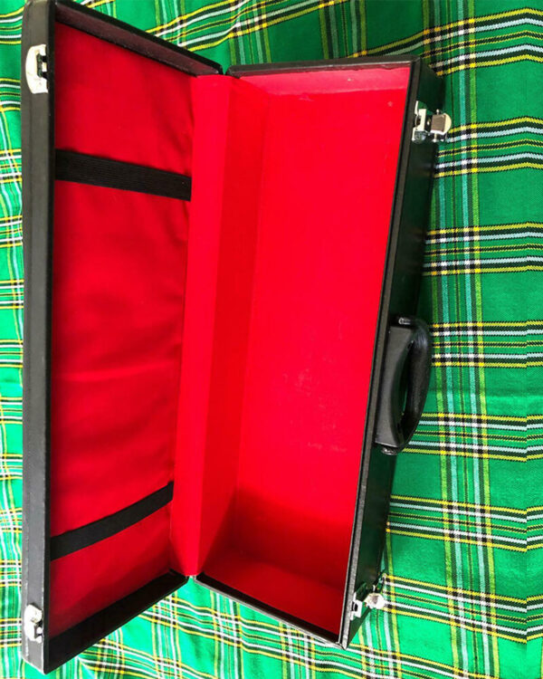 Bagpipes Wooden Case Black box