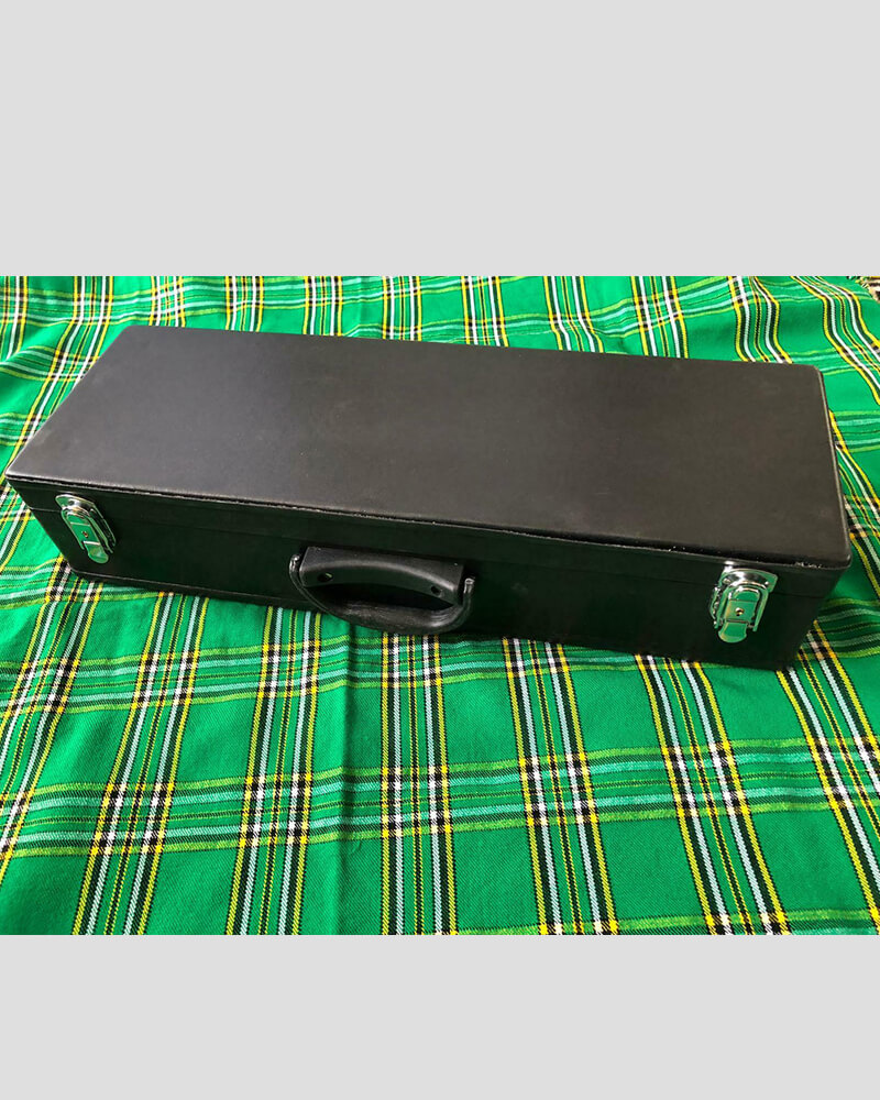 Bagpipes Wooden Case Black