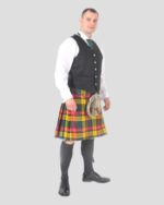 Buchanan Tartan Kilt Outfit right side
