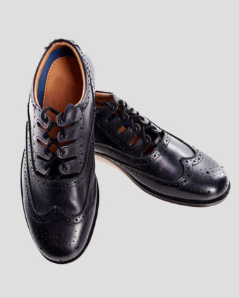 Ghillie Brogue Leather kilt Shoes Comfort sole