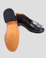 Ghillie Brogue Leather kilt Shoes Comfort sole - Image 2