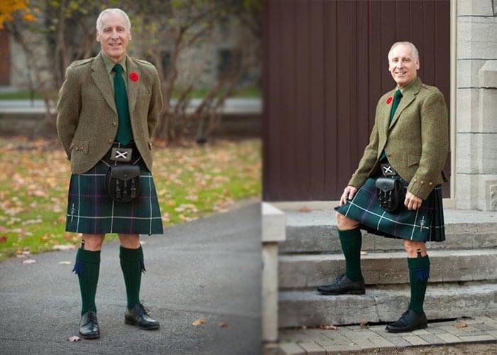 Paisley 2024 tartan kilt