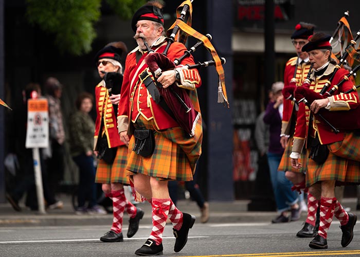 Wear Kilts in the United States to Show Off Your Celtic Heritage.