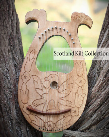 New 12 Strings Ear Lyre Harp