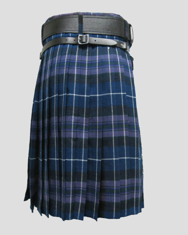 Clan Traditional Pride Of Scotland Tartan kilt backside