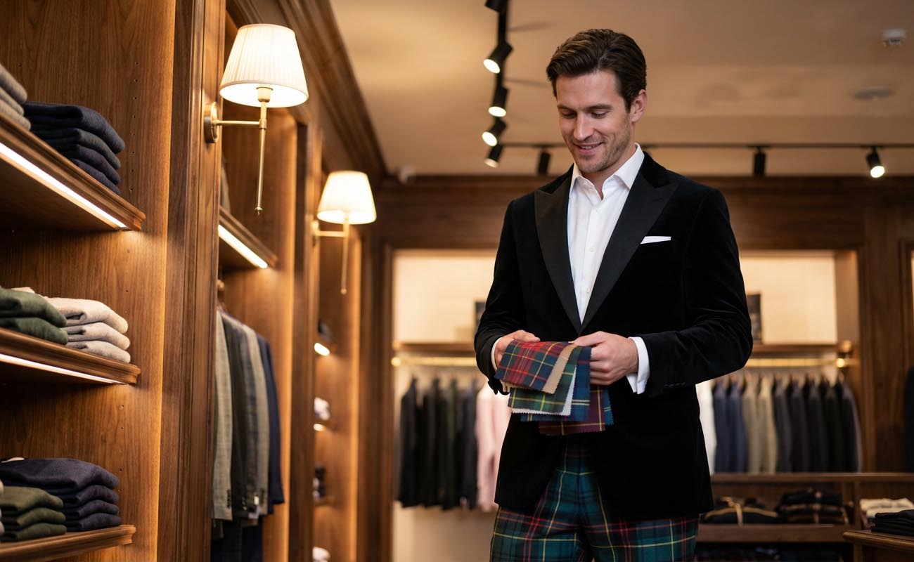 How To Wear a Dinner Jacket With Tartan Trews - Complete Style Guide