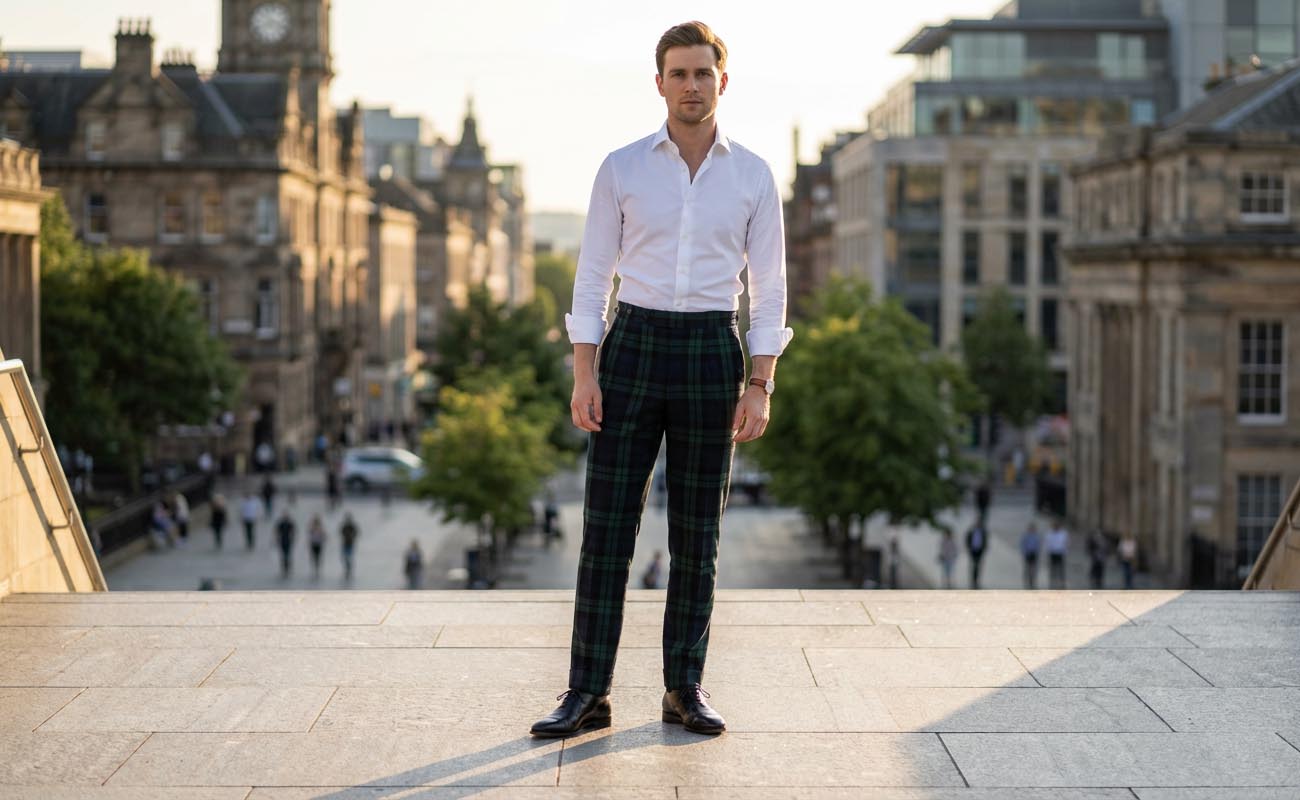 How To Wear a Dinner Jacket With Tartan Trews - Complete Style Guide