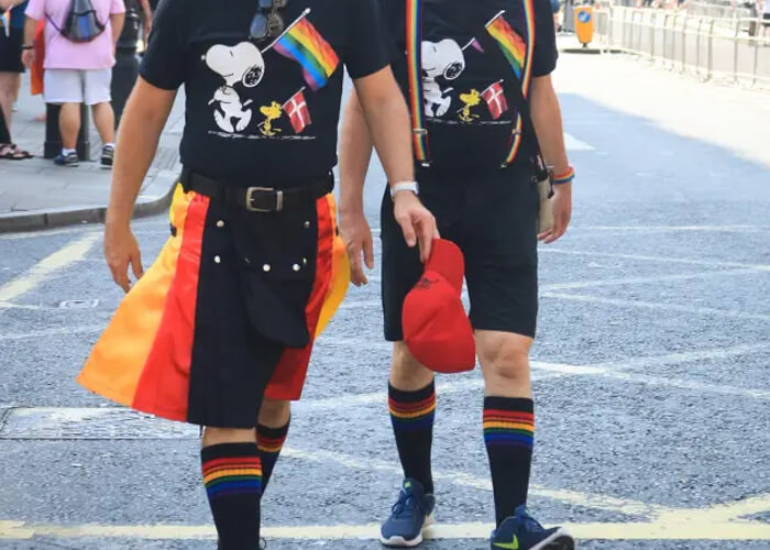 How Does the LGBT Rainbow Kilt Represent Pride?