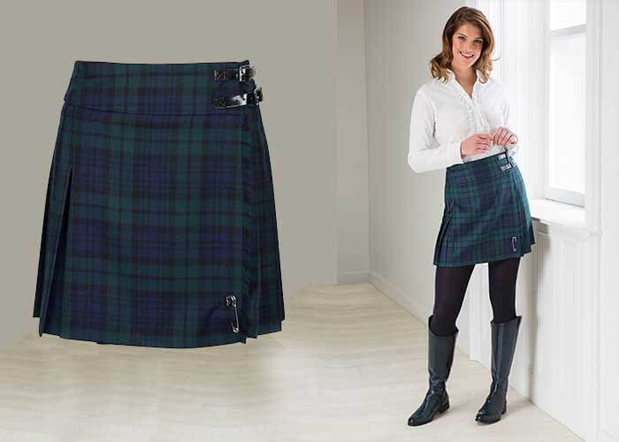 Why Are Kilted Skirt Buckles On The Left?